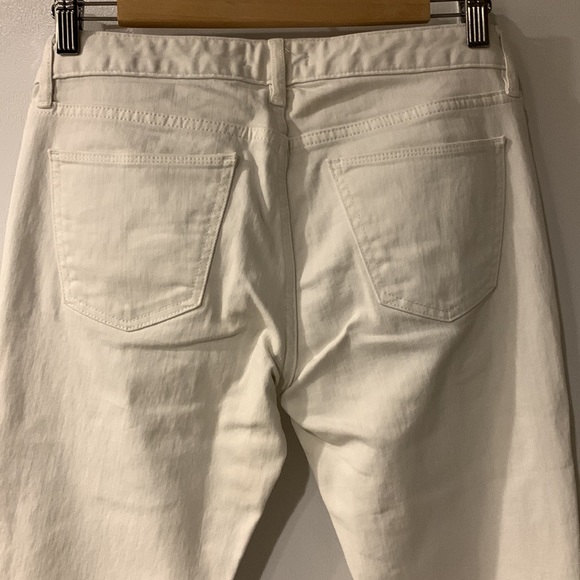 UNIQLO white skinny stretch jeans pants women’s size 27 - Picture 4 of 9
